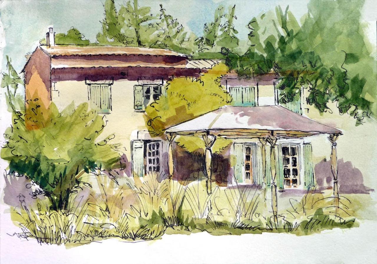 Le Mas D'Hermes Plan-dʼOrgon Exterior foto
